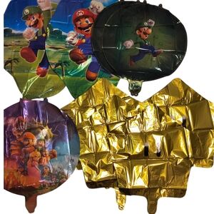 Super Mario Foil Balloons